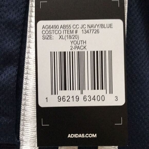 NEW Adidas 2 Pack Shorts - Picture 3 of 6